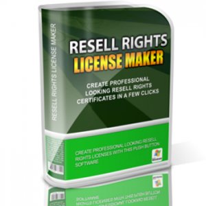 Reseller Rechte Lizenz Maker - zum Schließen ins Bild klicken